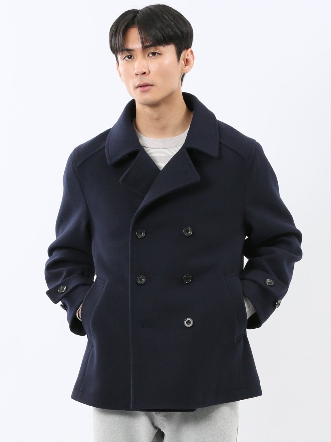 ふと羽織りたくなる『メルトンアウター』