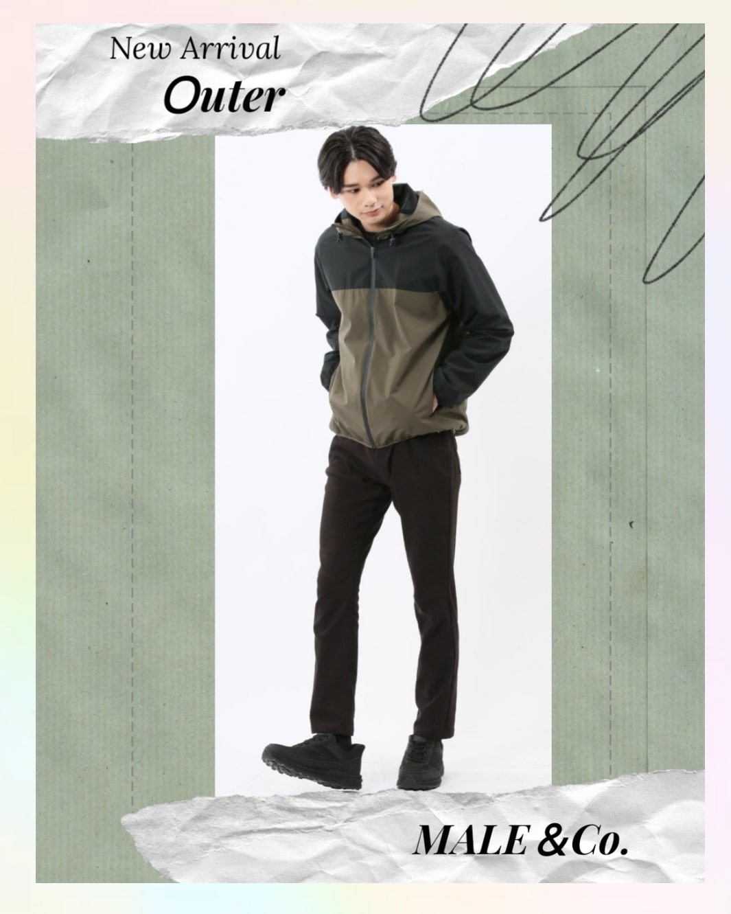 75周年祭＆秋のライトアウター　MALE＆Co.モレラ岐阜