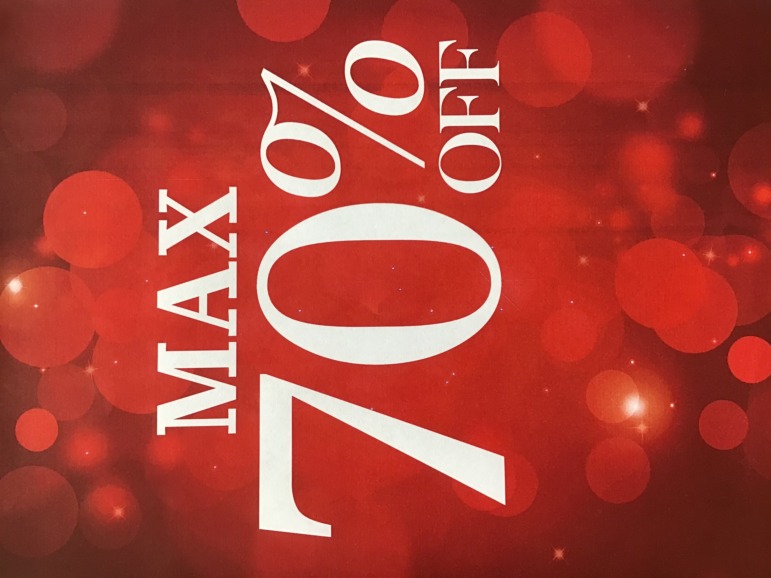 年に一度の大決算セールスタート！【イオンモール柏店】