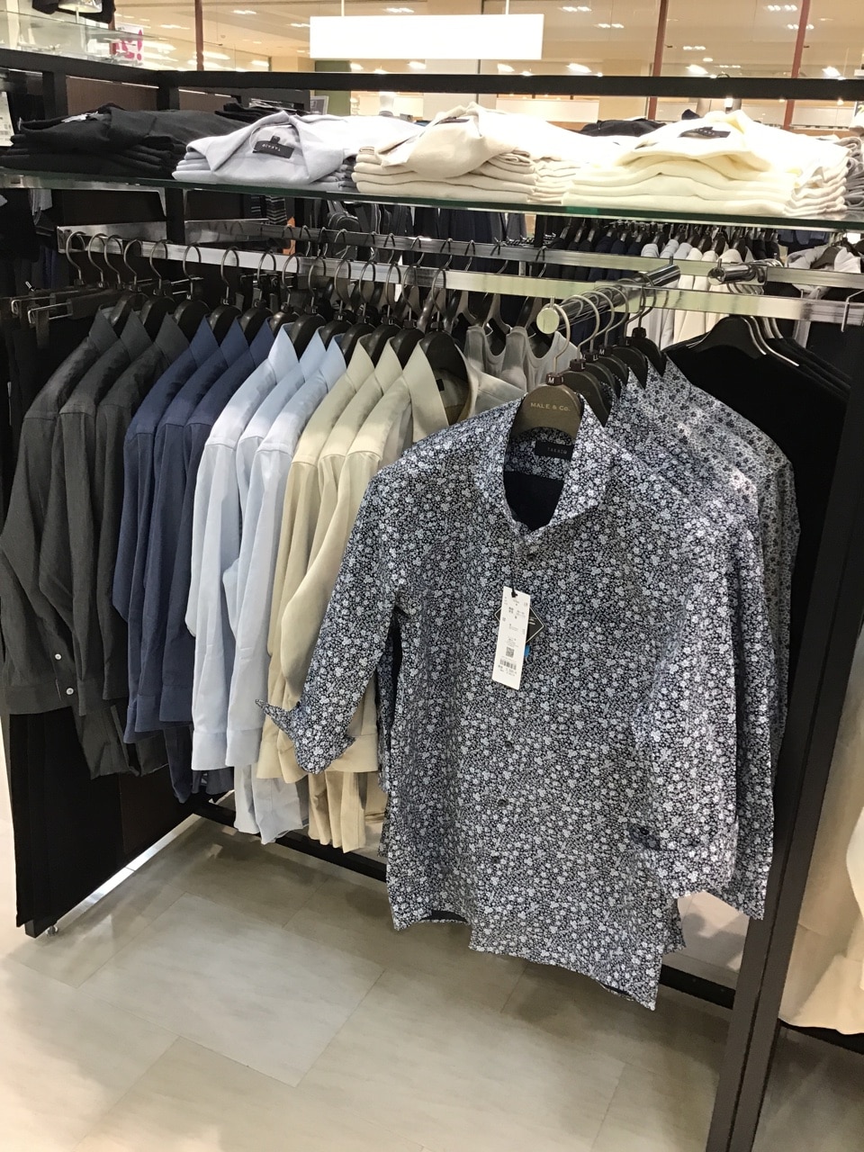 【春夏のカジュアル7分袖シャツ登場！！】M&C福井エルパ店
