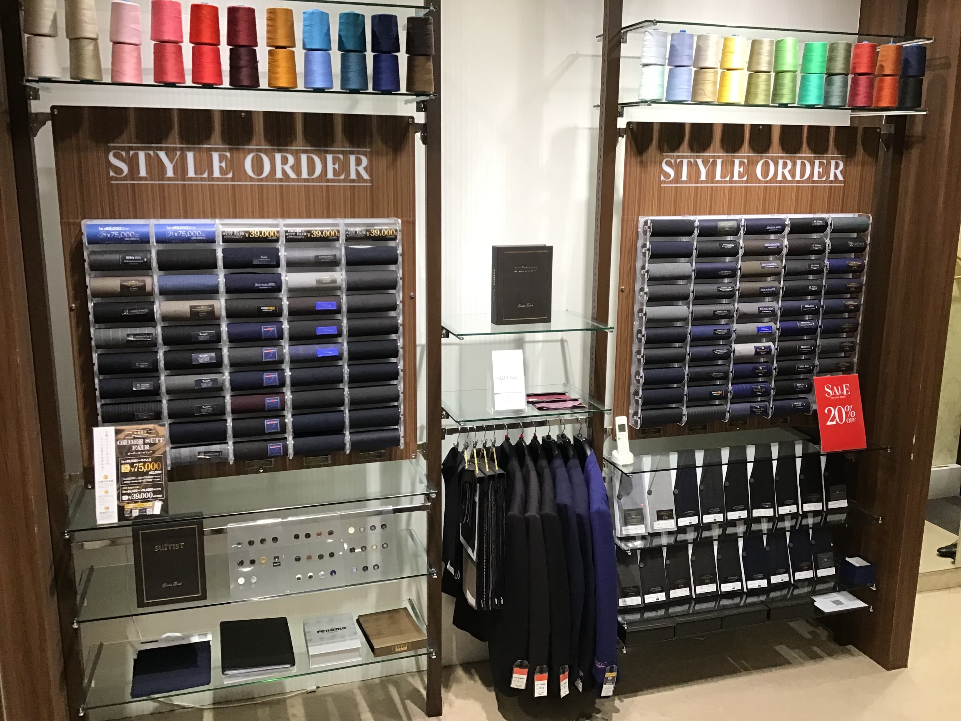【タカキュー仙台長町店】秋の新作オーダースーツ早割フェア