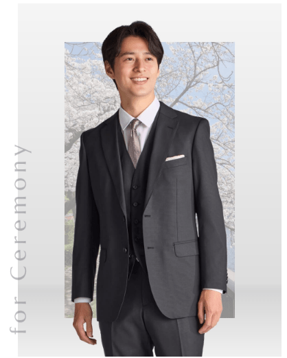 メンズのセレモニースタイル【m.f.editorialイオン大高】