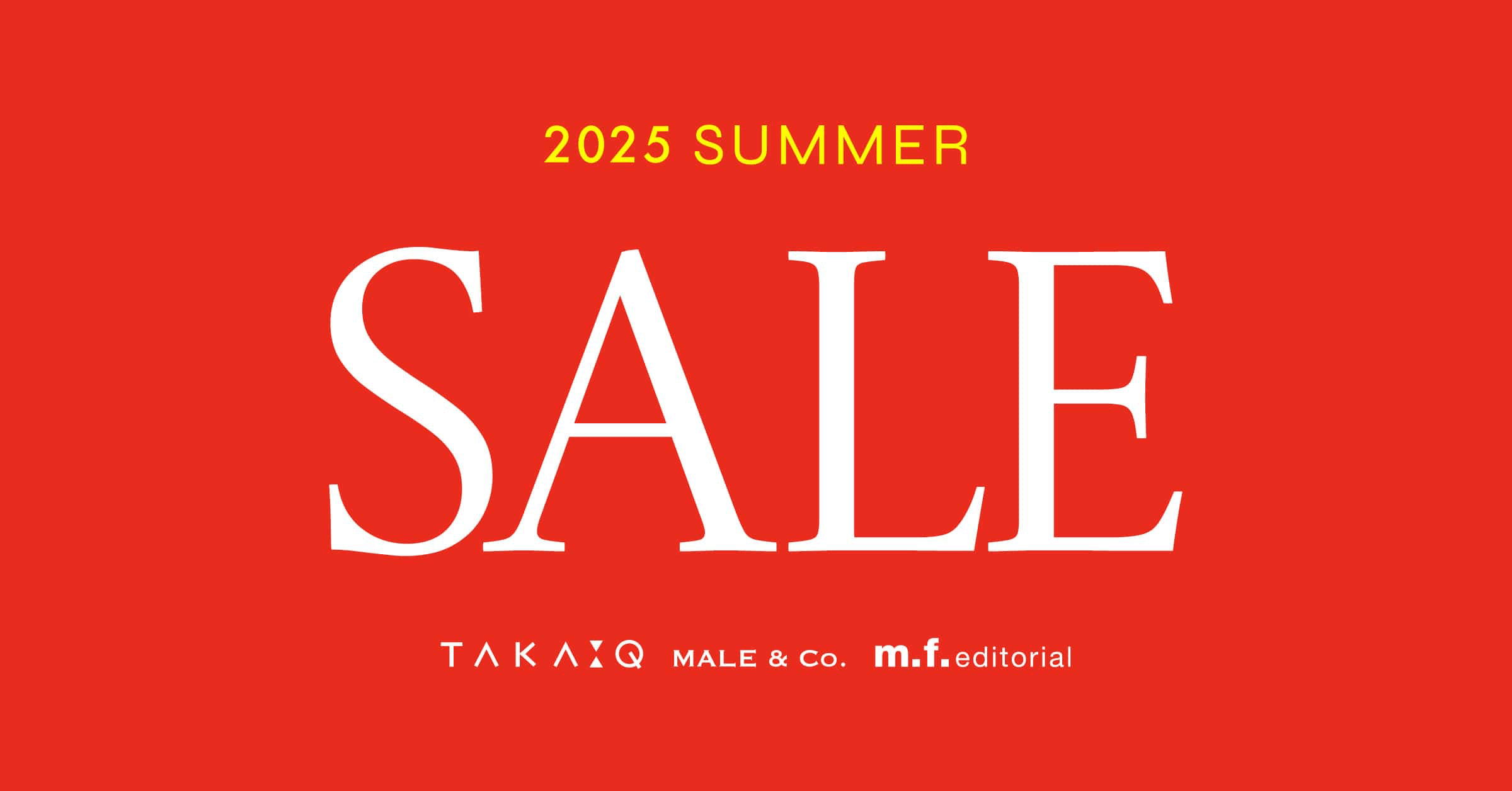 【MALE &Co浦和美園】　シーズンレスで活躍！今買うべきセールおすすめセットアップ！！