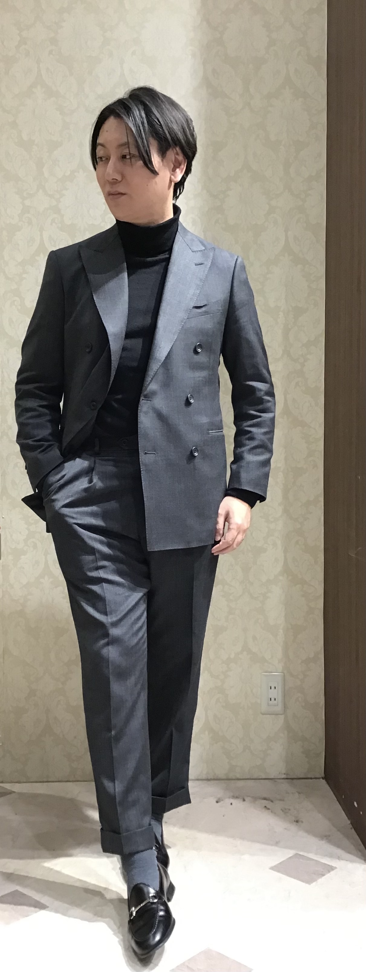 【TAKAｰQつくば店】オーダースーツフェア・TAKAQポイント５倍
