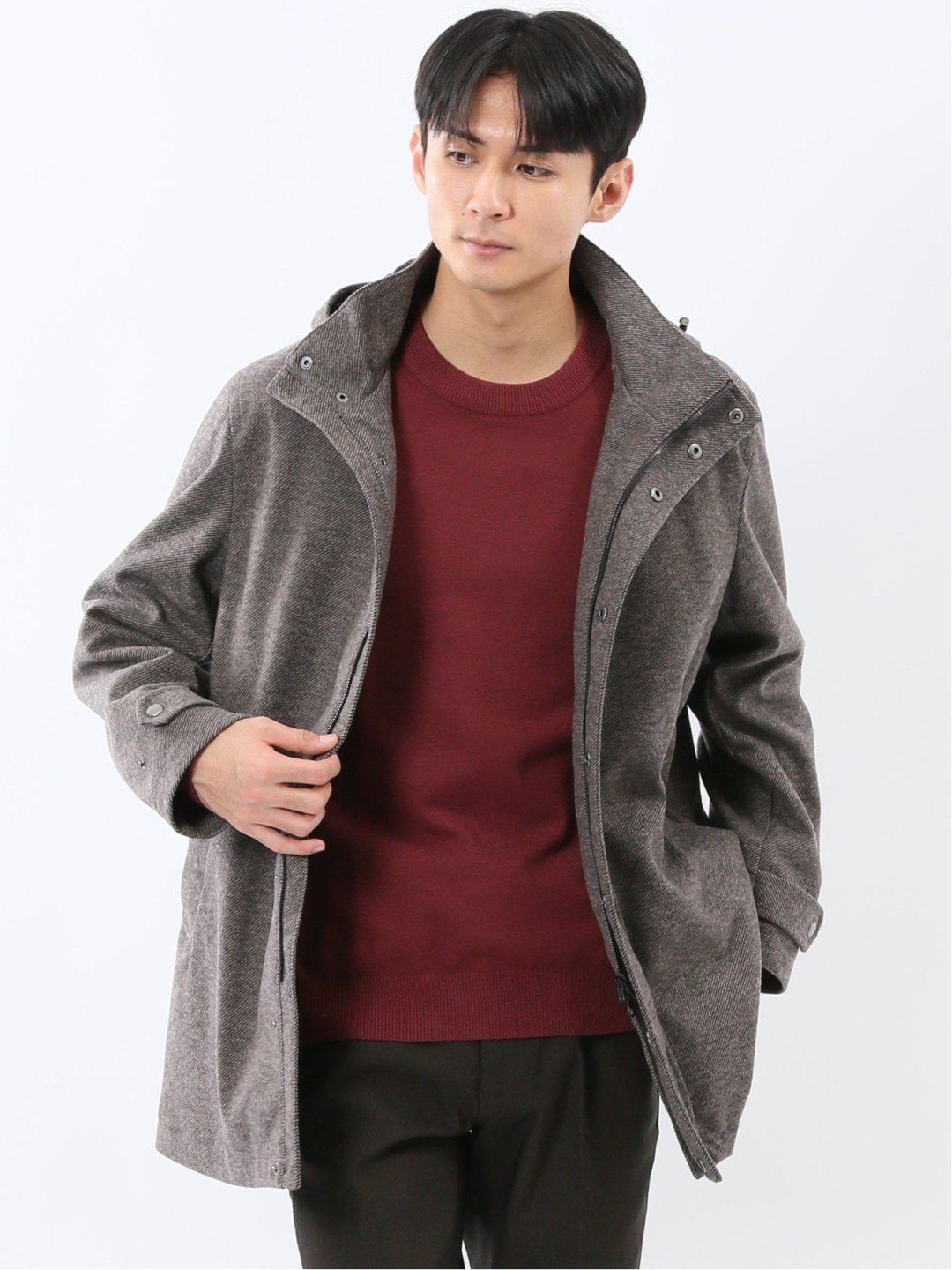 ふと羽織りたくなる『メルトンアウター』