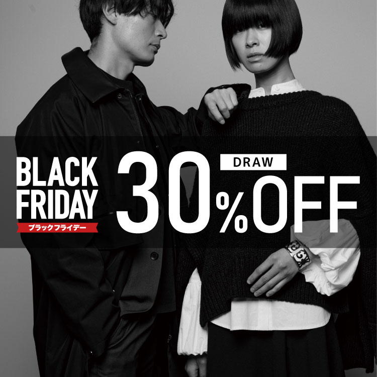 Black Friday ラスト3日【m.f.editorialイオン大高】