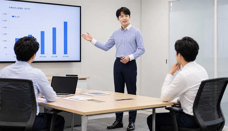 クレリックシャツはノータイでも華やかに見える