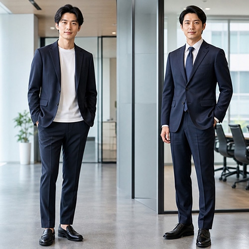 【メンズ】セットアップとスーツの違いとは？選び方とビジネスでの着こなし方を解説