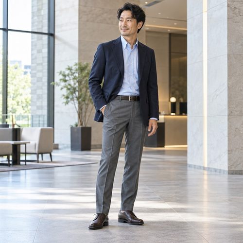 ビジネスでジャケパンは失礼？プロが教えるOK・NGの境界線と正解コーデ