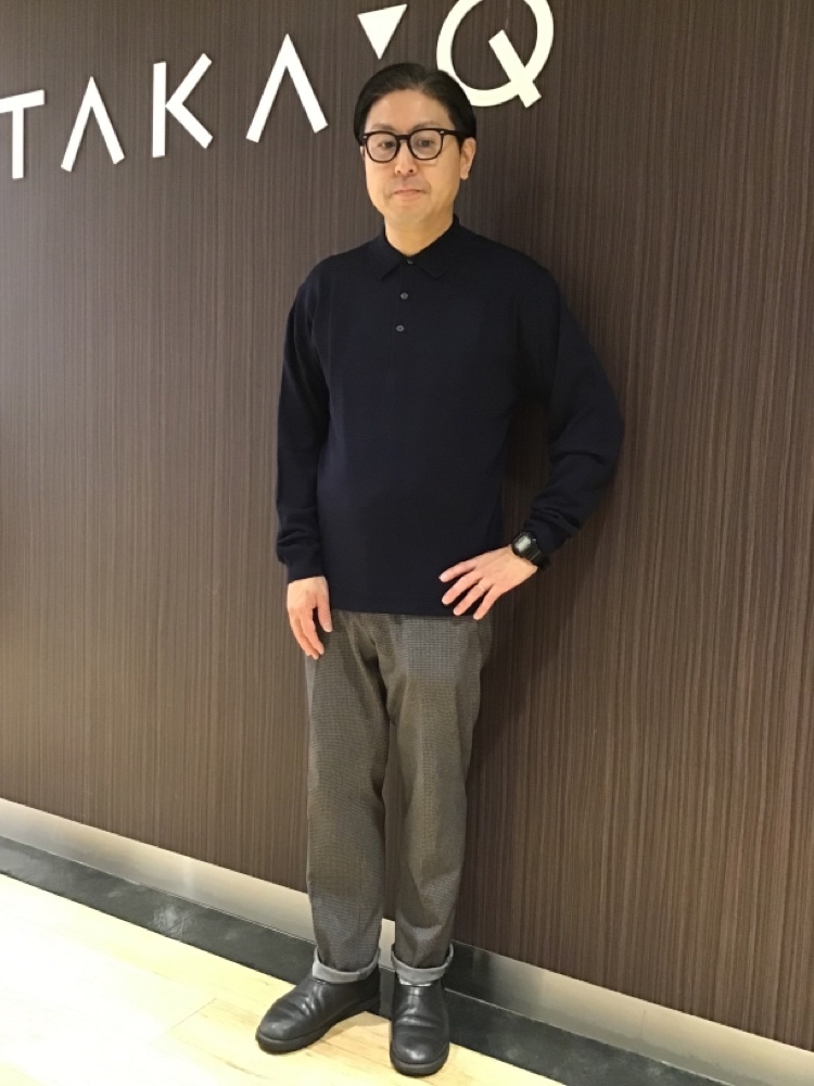 長袖のポロシャツ入荷しました！