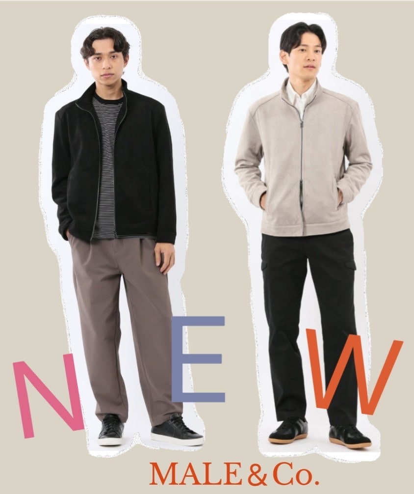 NewArrival  MALE＆Co.モレラ岐阜