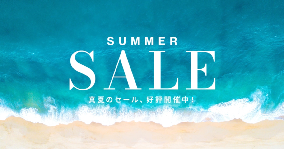 SUMMER SALE開催中！  MALE＆Co.モレラ岐阜