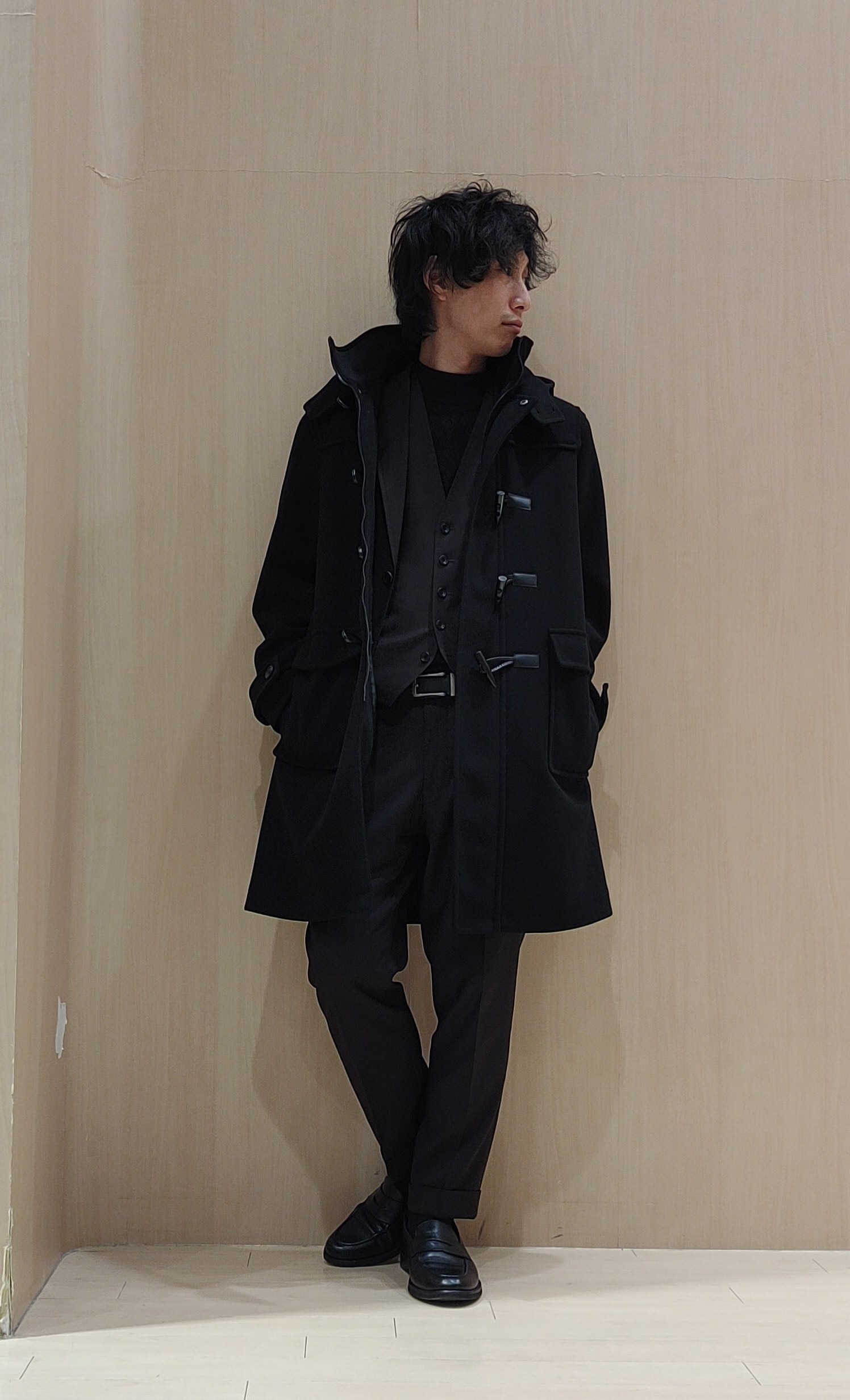 冬の暖かいアウター