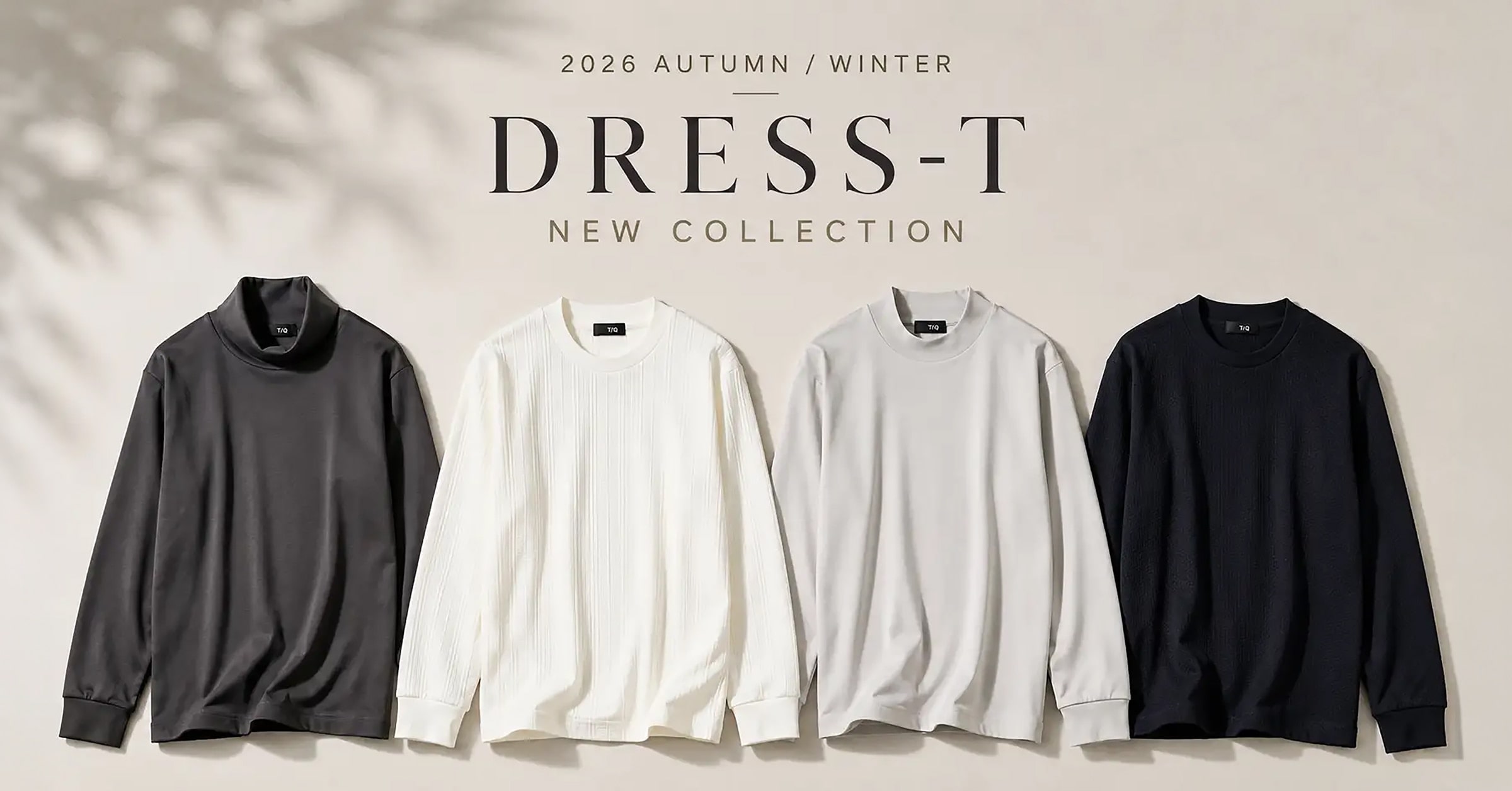 【大人気“DRESS-T”秋コレクション登場！！】