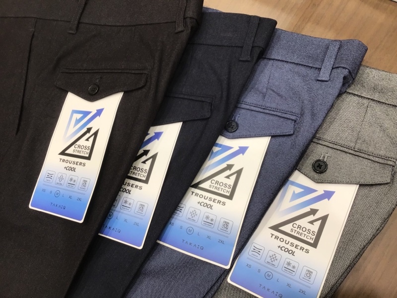 TQレイクタウン店　クロスストレッチパンツのご紹介♪