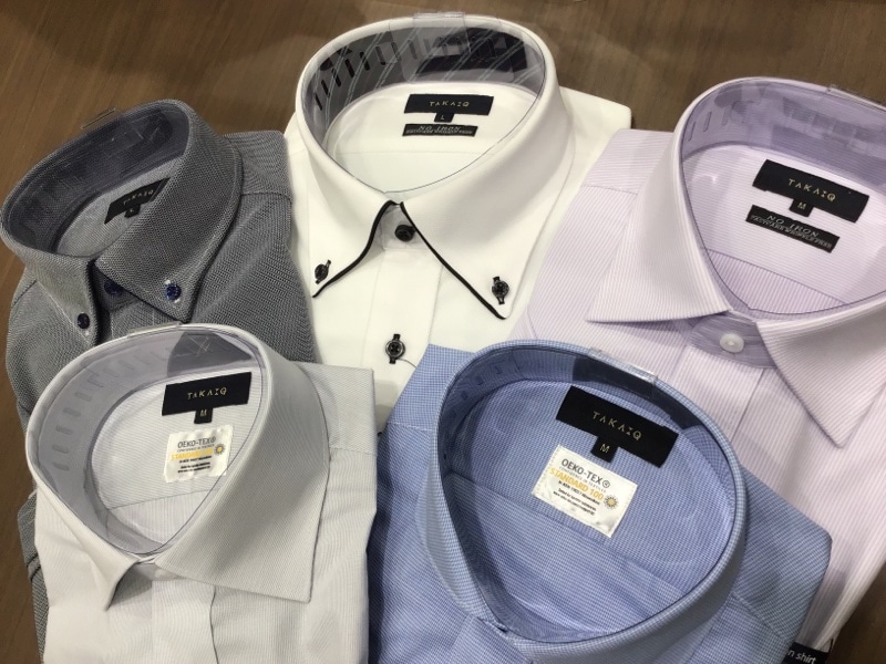 TQレイクタウン店　ドレスシャツ3点一万円！
