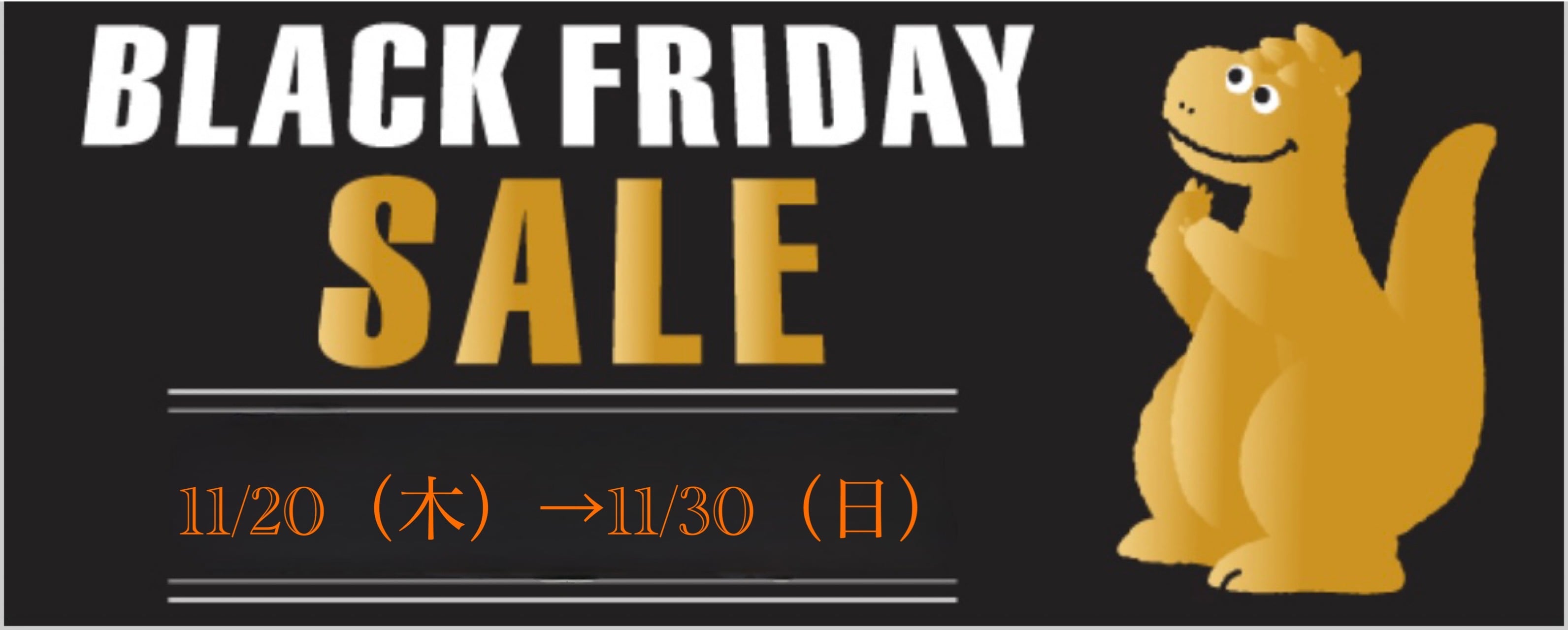 ★BLACK FRIDAY 開催★