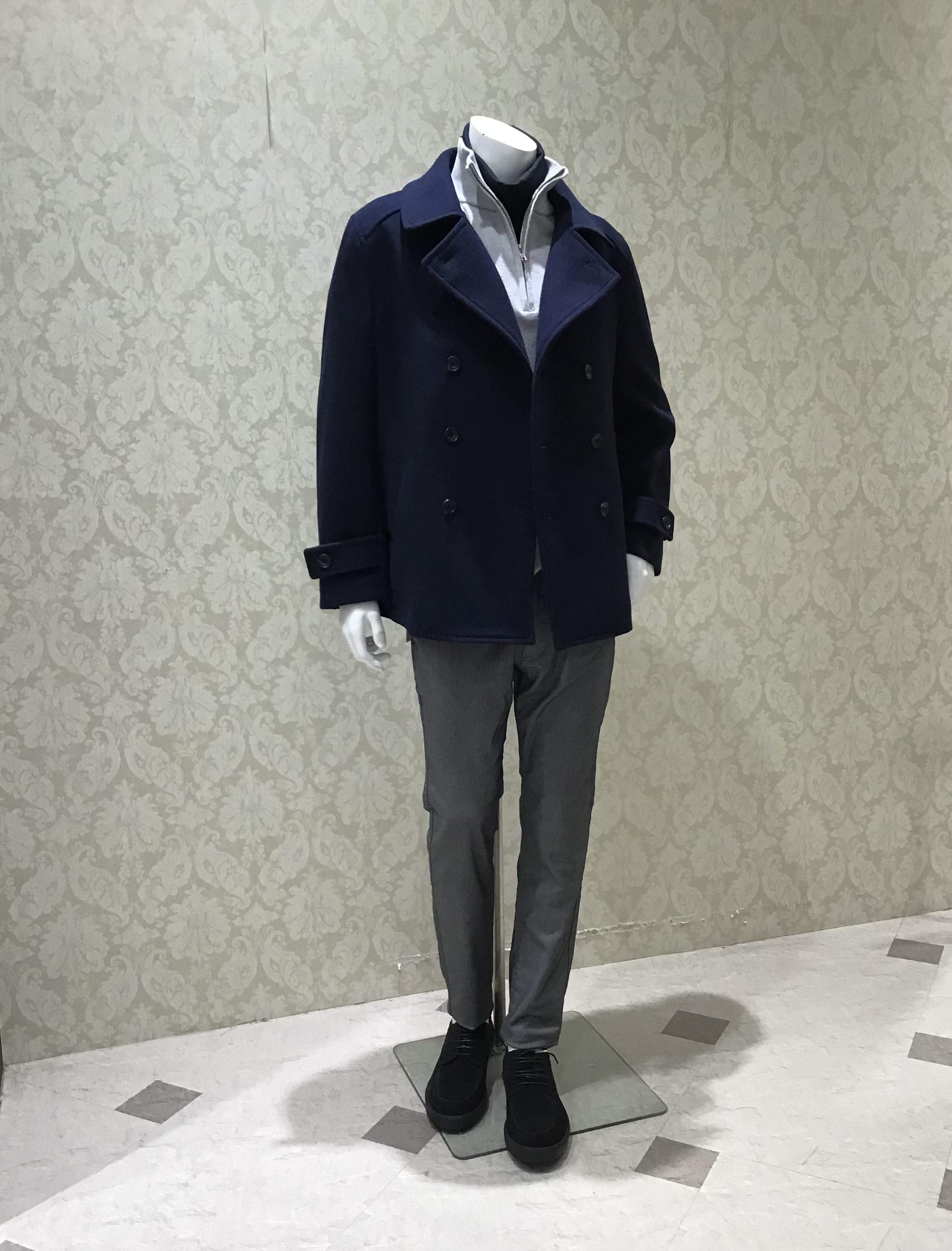 お勧めアウター【Pコート】