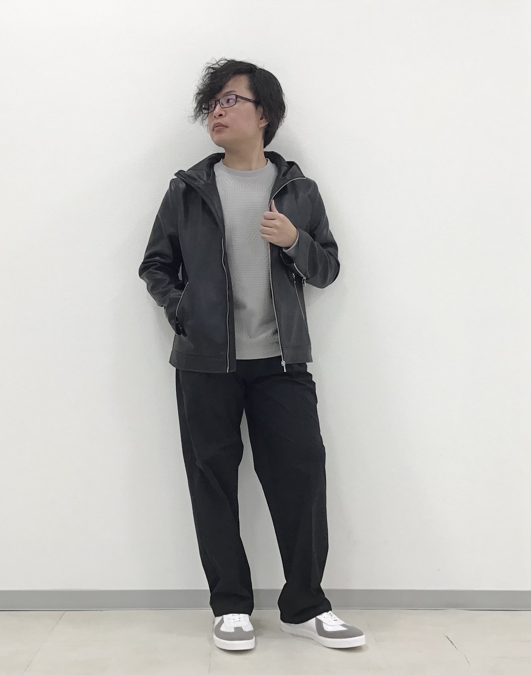 ★待望のフェイクレザーアウター★