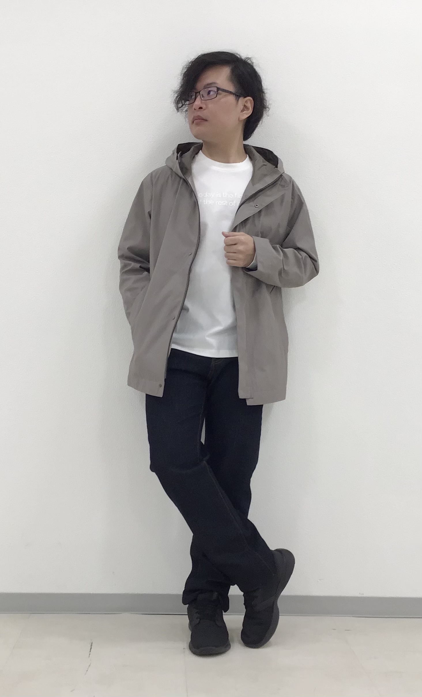 ★雨の日にも使えるフードアウター★