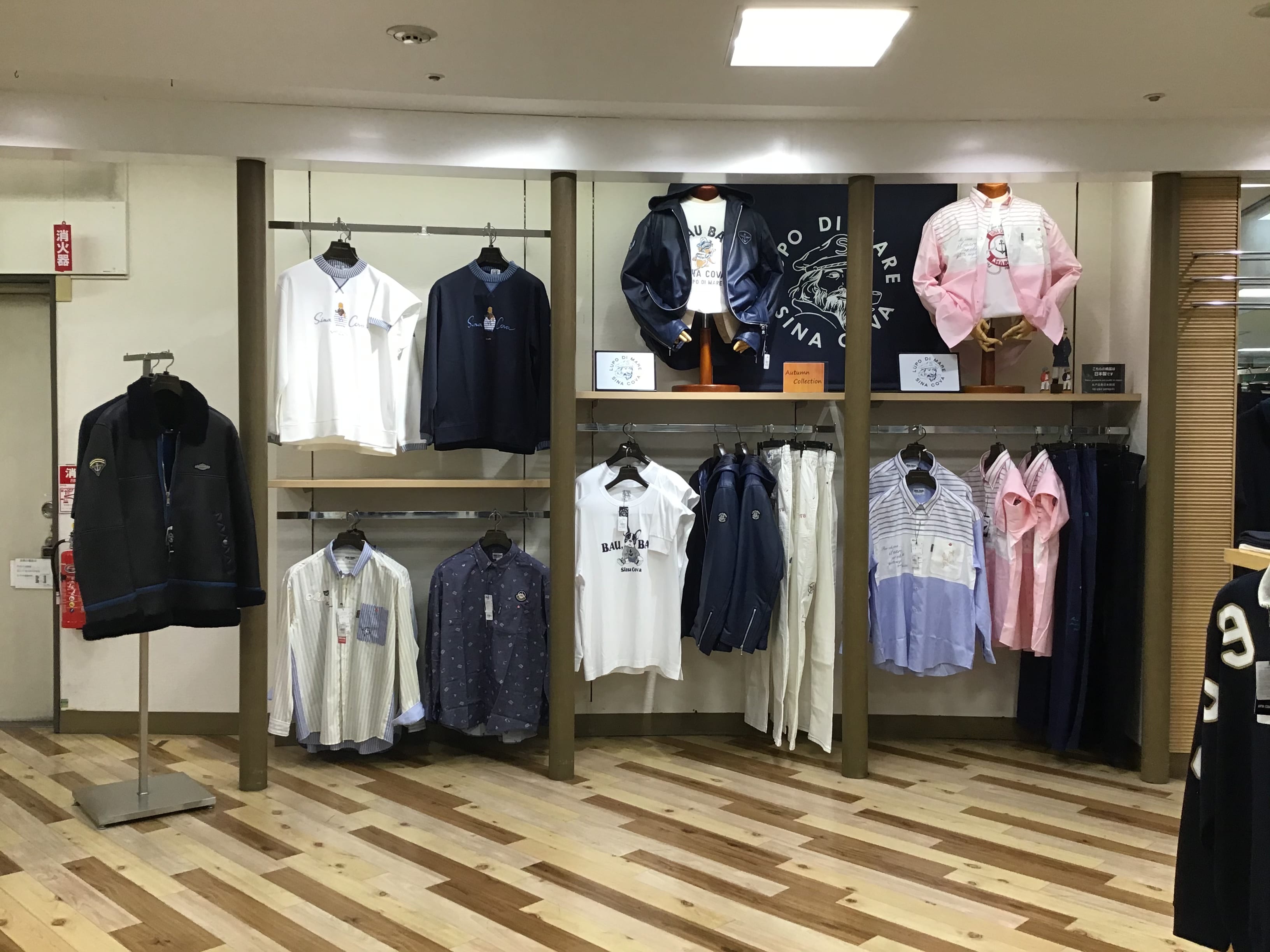 秋物新作入荷、夏物処分同時開催