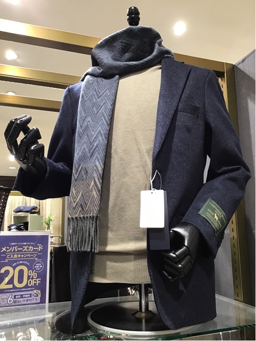 【コーディネートのアクセントに！】冬のビジネススタイル必須アイテム！