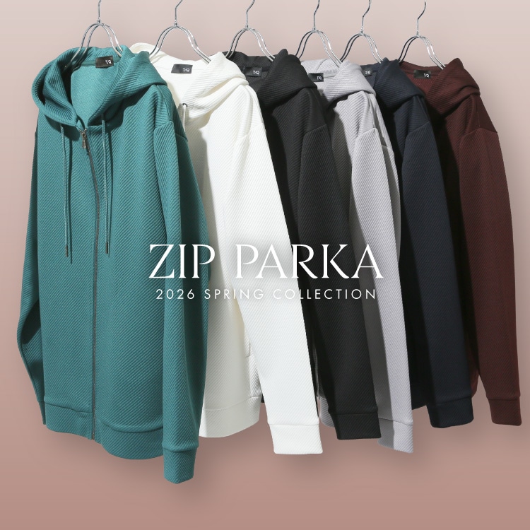 ZIPパーカー