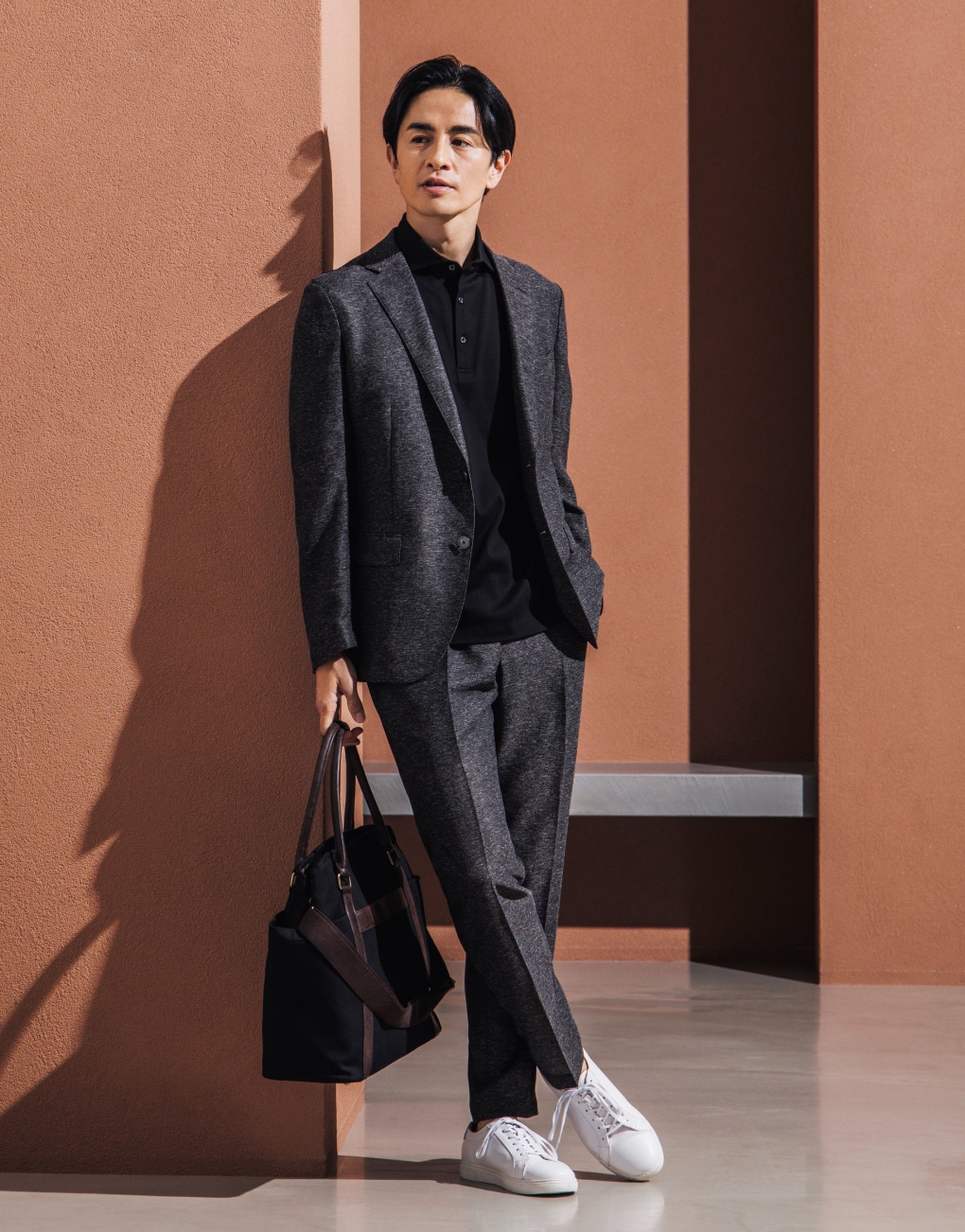 TechLinen スリムフィット ジャケット