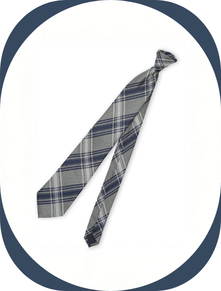 ウォッシャブル チェック柄 レギュラータイ