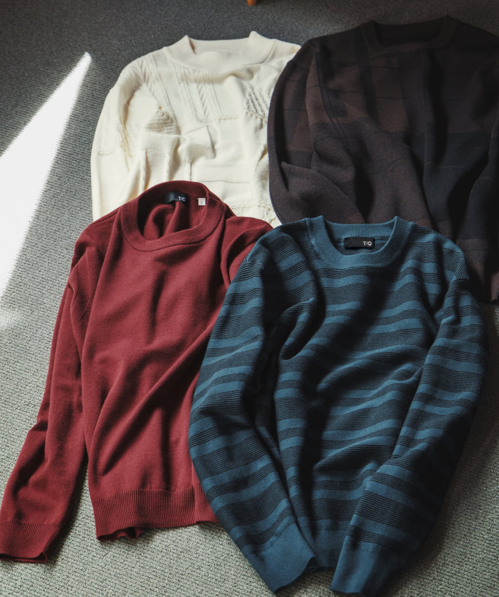 シルエット、素材 カラーバリエーション紹介