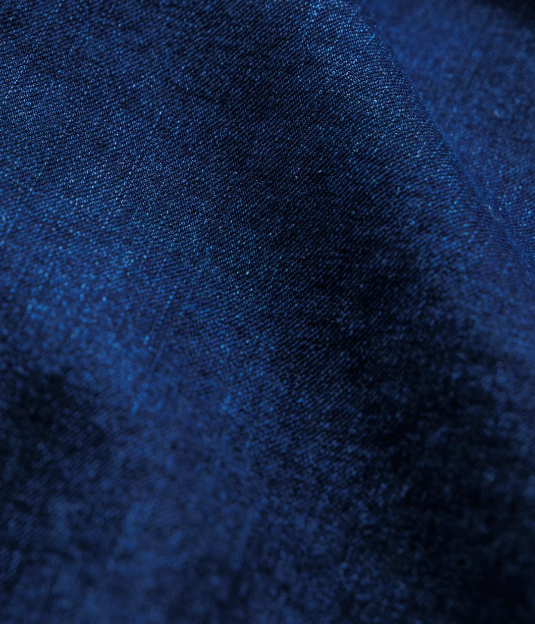 サイドジップデニムブルゾン デニムトラウザー