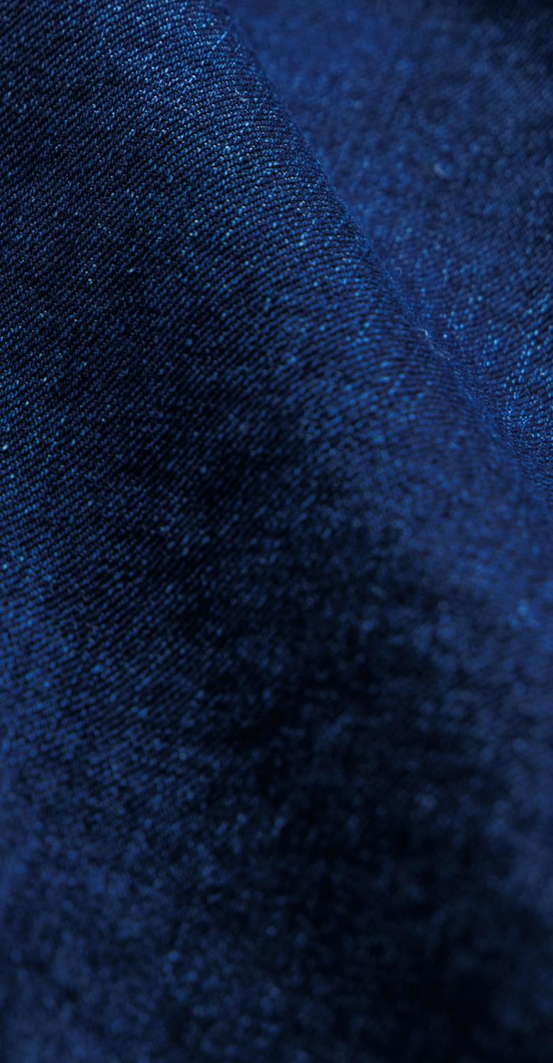 サイドジップデニムブルゾン デニムトラウザー