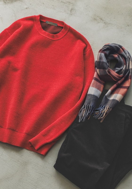 03 クルーネック