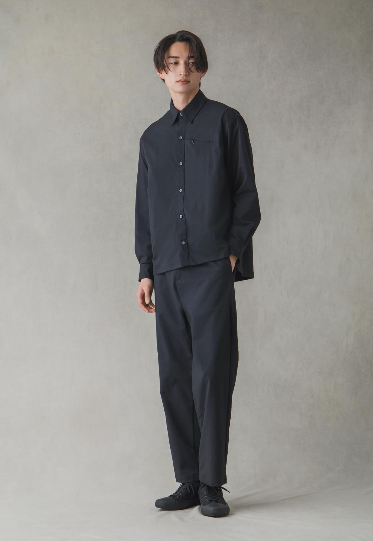 Coat & Jacket & Shirt & Wide Tapered Trousers & Bag