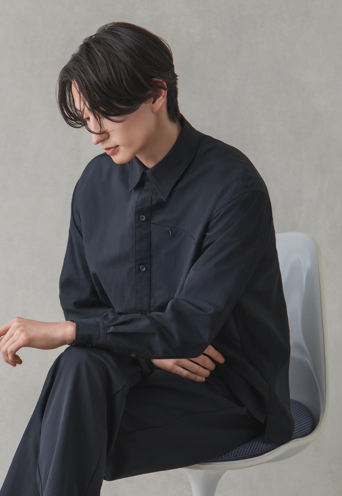 Coat & Jacket & Shirt & Wide Tapered Trousers & Bag