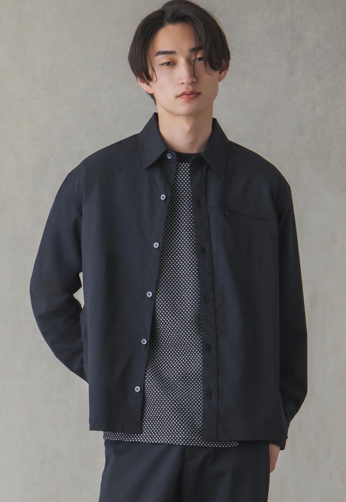 Coat & Jacket & Shirt & Wide Tapered Trousers & Bag