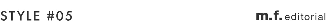 STYLING m.f.editorial