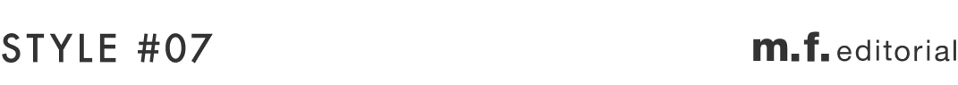 STYLING m.f.editorial